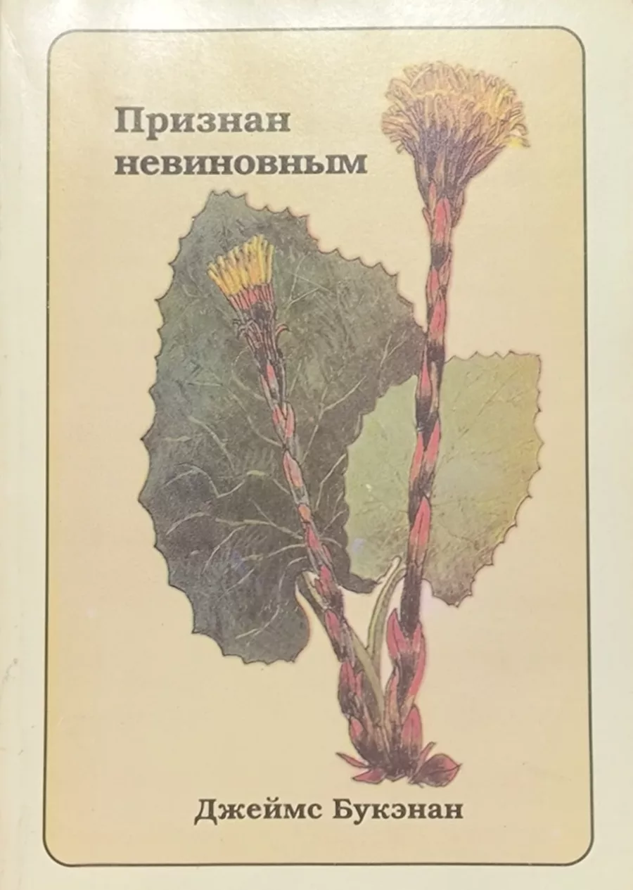 Обложка книги «Признан невиновным»