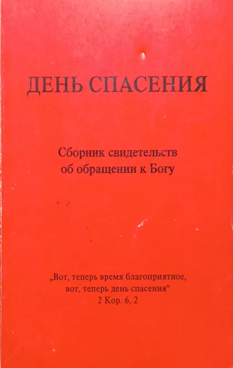 Обложка книги «День спасения»