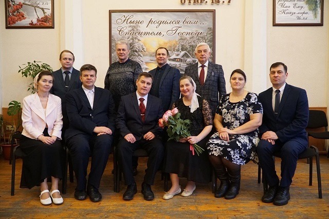 Рукоположение на пресвитера брата Михаила Полякова