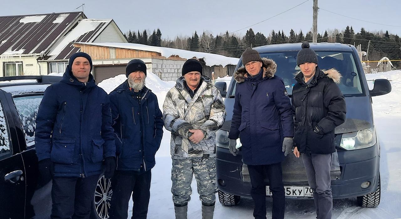 Группа благовестников отправилась в поездку по северу Томской области