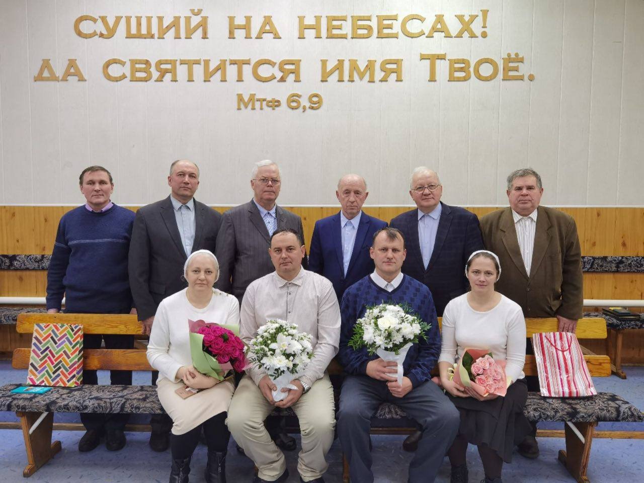 Рукоположение братьев в Рубцовске