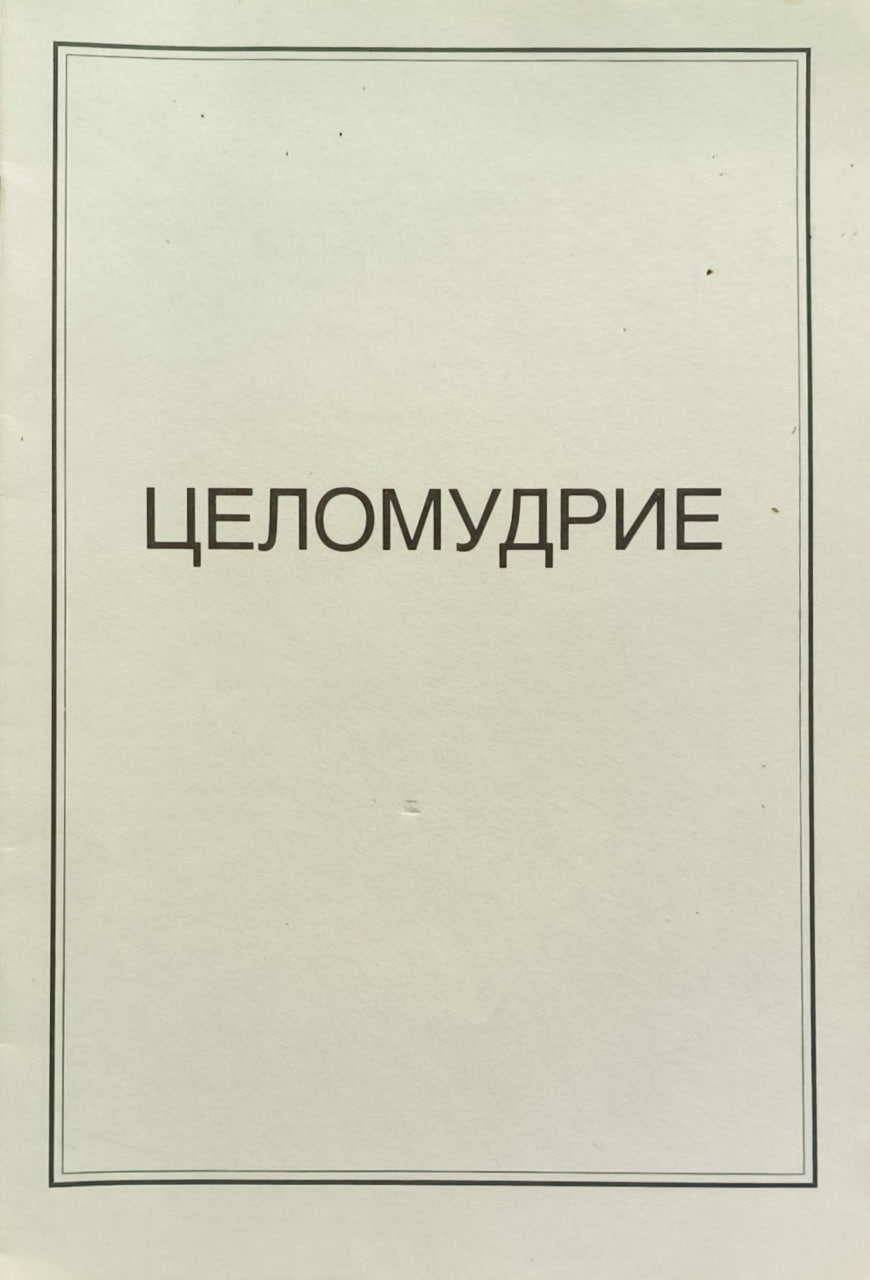 Обложка Целомудрие